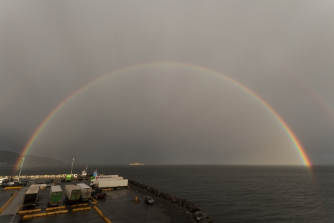 Rainbow after the storm